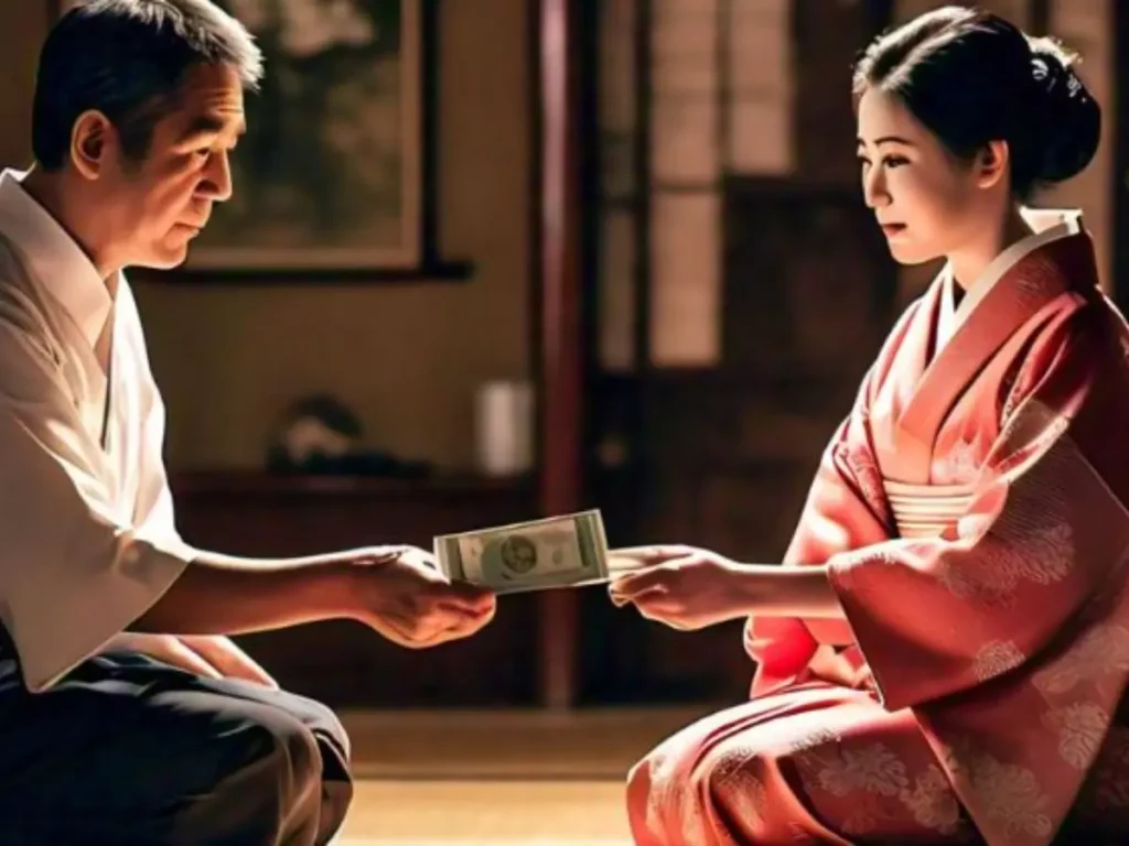 husbands pay their wives in Japan
