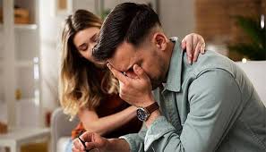Men's artificial or crocodile tears