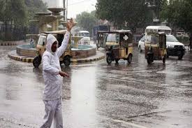 Early morning rain in different areas of Karachi