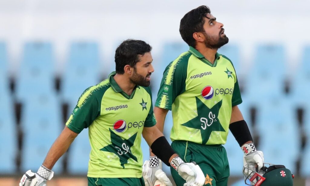 Captain Mohammad Rizwan and Babar Azam