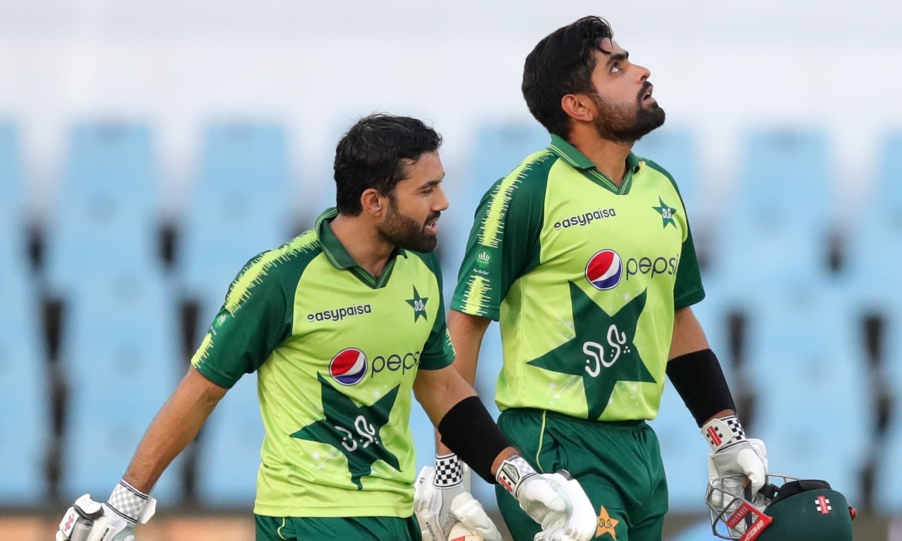 Captain Mohammad Rizwan and Babar Azam