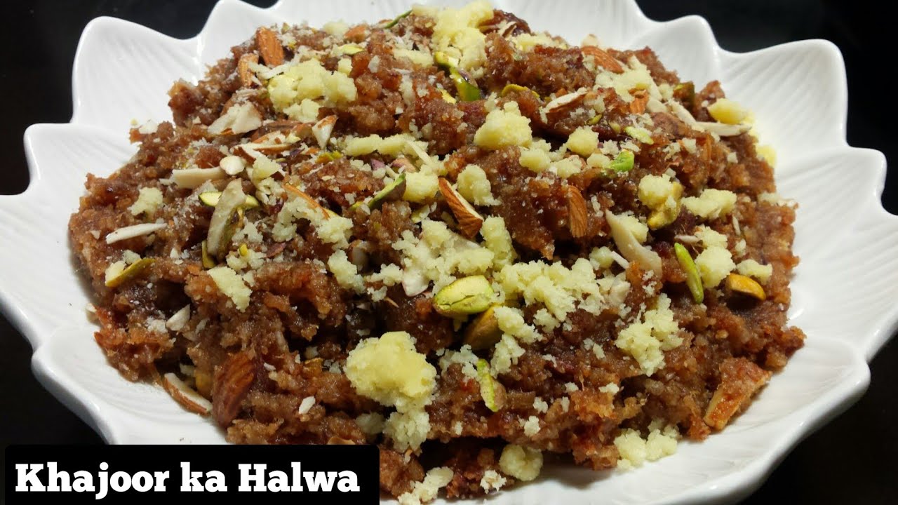 Date Halwa Recipe